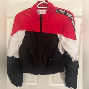 “Stay Positive” Women’s Windbreaker Jacket